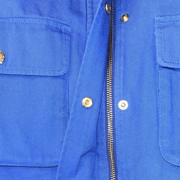 DRAPER JAMES Twill Field Jacket Cobalt Blue Small - Picture 9 of 10